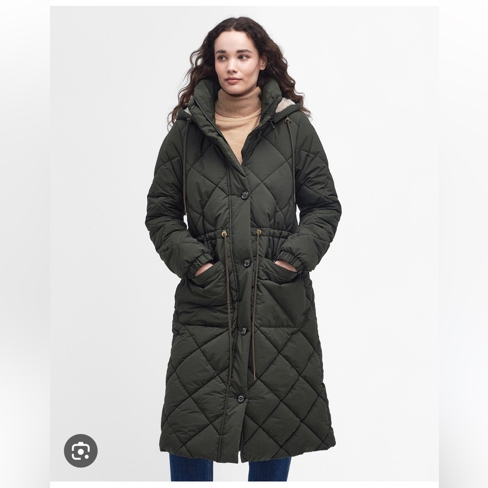 Sage green Barbour Orinsay jacket size US14/UK18